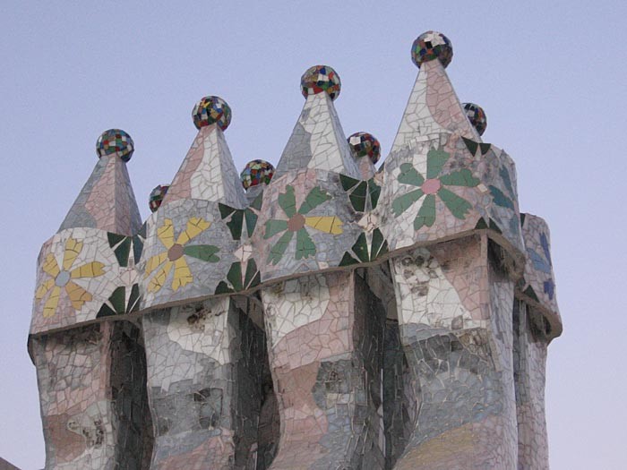 Casa Batlló rooftop detail